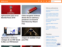 Tablet Screenshot of milrecursos.com